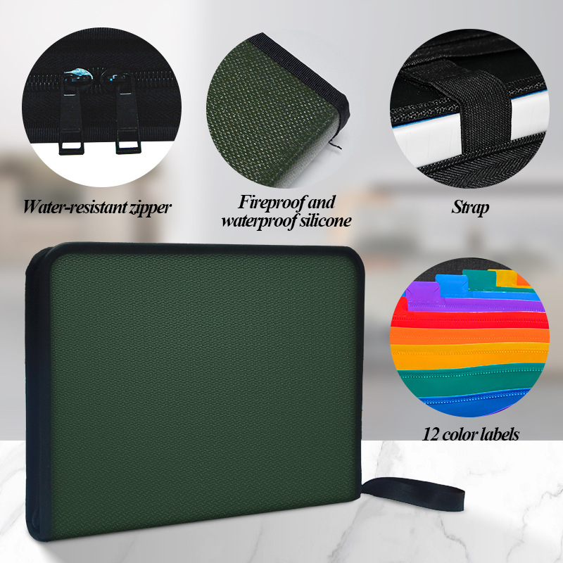 Isıya Dayanıklı, Genişleyebile - Expandable Accordion File Folder 13 Pockets incelemesi ve fiyatı