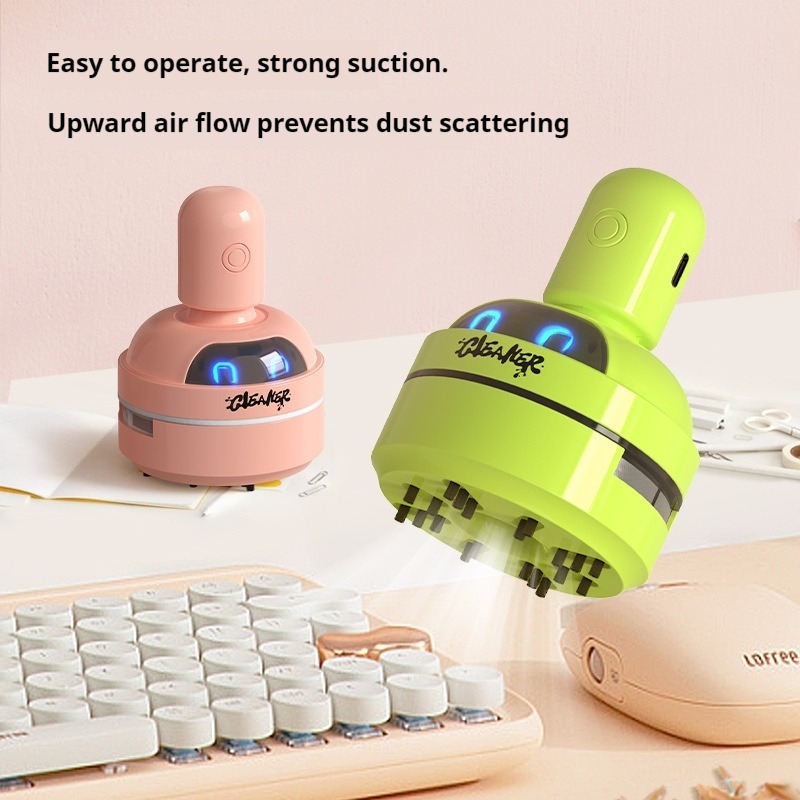 Masaüstü Temizleyici, Karikatü - Mini Desktop Vacuum Cleaner For Eraser Dust incelemesi ve fiyatı