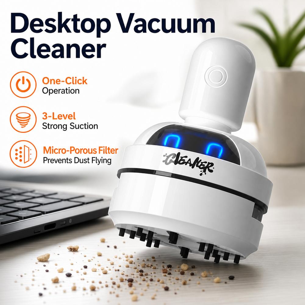 Sessiz Masaüstü Mini Elektrikl - Mini Desktop Vacuum Cleaner For Eraser Dust incelemesi ve fiyatı