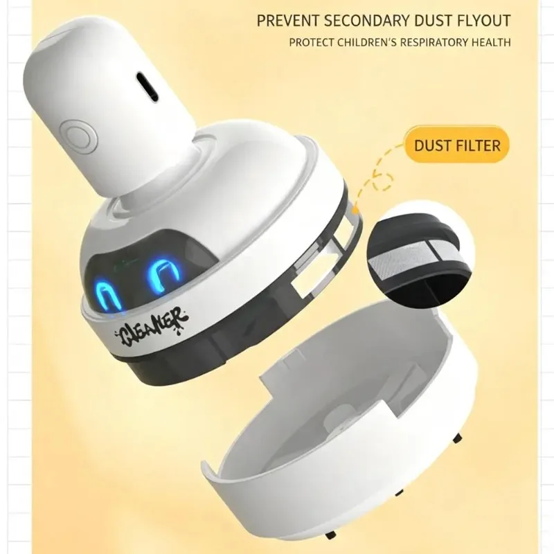 Masaüstü Temizleyici, Karikatü - Mini Desktop Vacuum Cleaner For Eraser Dust incelemesi ve fiyatı