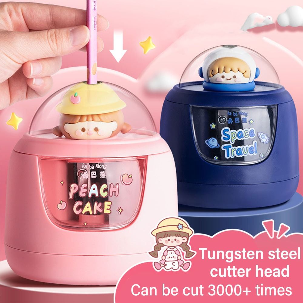 Sevimli Karikatür Pil Şarj Ele - Electric Pencil Sharpener Usb incelemesi ve fiyatı